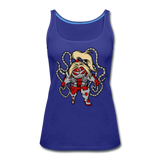 Character #17 Women’s Premium Tank Top - royal blue