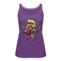Character #17 Women’s Premium Tank Top - purple