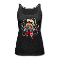 Character #17 Women’s Premium Tank Top - charcoal gray
