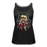 Character #17 Women’s Premium Tank Top - charcoal gray