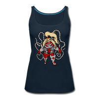 Character #17 Women’s Premium Tank Top - deep navy