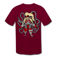 Character #17 Kids' Moisture Wicking Performance T-Shirt - burgundy