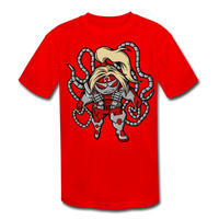 Character #17 Kids' Moisture Wicking Performance T-Shirt - red