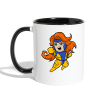 Character #16 Contrast Coffee Mug - white/black