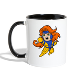 Character #16 Contrast Coffee Mug - white/black