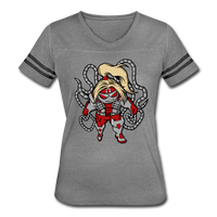 Character #17 Women’s Vintage Sport T-Shirt - heather gray/charcoal