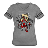 Character #17 Women’s Vintage Sport T-Shirt - heather gray/charcoal