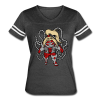 Character #17 Women’s Vintage Sport T-Shirt - vintage smoke/white