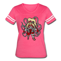 Character #17 Women’s Vintage Sport T-Shirt - vintage pink/white