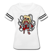 Character #17 Women’s Vintage Sport T-Shirt - white/black