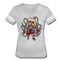Character #17 Women’s Vintage Sport T-Shirt - heather gray/white