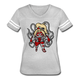 Character #17 Women’s Vintage Sport T-Shirt - heather gray/white