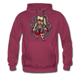 Character #17 Men’s Premium Hoodie - burgundy