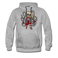 Character #17 Men’s Premium Hoodie - heather gray
