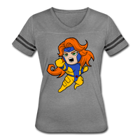 Character #16 Women’s Vintage Sport T-Shirt - heather gray/charcoal