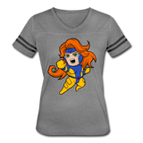 Character #16 Women’s Vintage Sport T-Shirt - heather gray/charcoal