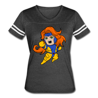 Character #16 Women’s Vintage Sport T-Shirt - vintage smoke/white