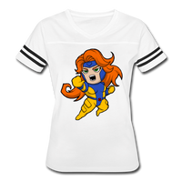 Character #16 Women’s Vintage Sport T-Shirt - white/black
