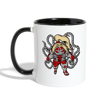 Character #17 Contrast Coffee Mug - white/black