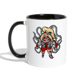 Character #17 Contrast Coffee Mug - white/black