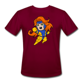 Character #16 Men’s Moisture Wicking Performance T-Shirt - burgundy