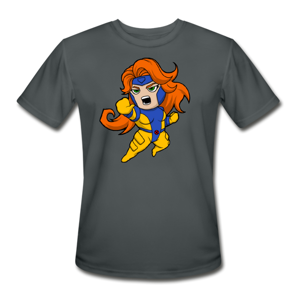 Character #16 Men’s Moisture Wicking Performance T-Shirt - charcoal