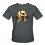 Character #18 Men’s Moisture Wicking Performance T-Shirt - charcoal