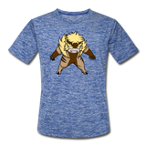 Character #18 Men’s Moisture Wicking Performance T-Shirt - heather blue