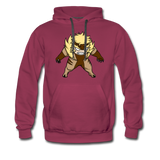 Character #18 Men’s Premium Hoodie - burgundy