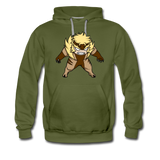 Character #18 Men’s Premium Hoodie - olive green
