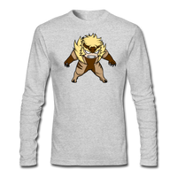 Character #18 Men's Long Sleeve T-Shirt by Next Level - heather gray