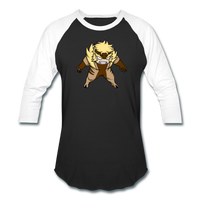Character #18 Baseball T-Shirt - black/white