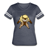 Character #18 Women’s Vintage Sport T-Shirt - vintage navy/white