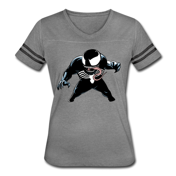 Character #19 Women’s Vintage Sport T-Shirt - heather gray/charcoal