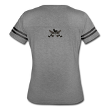 Character #19 Women’s Vintage Sport T-Shirt - heather gray/charcoal