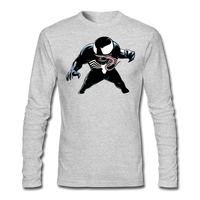 Character #19 Men's Long Sleeve T-Shirt by Next Level - heather gray