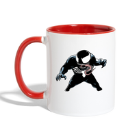 Character #19 Contrast Coffee Mug - white/red