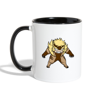 Character #18 Contrast Coffee Mug - white/black