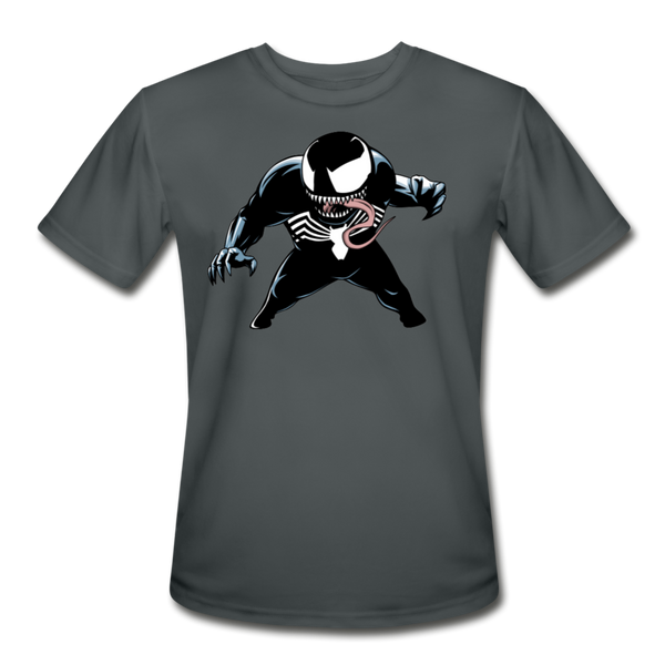 Character #19 Men’s Moisture Wicking Performance T-Shirt - charcoal