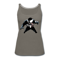 Character #19 Women’s Premium Tank Top - asphalt gray