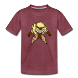 Character #18 Kids' Premium T-Shirt - heather burgundy