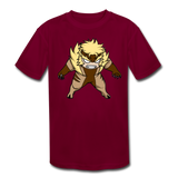Character #18 Kids' Moisture Wicking Performance T-Shirt - burgundy