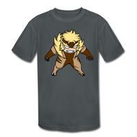 Character #18 Kids' Moisture Wicking Performance T-Shirt - charcoal