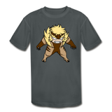 Character #18 Kids' Moisture Wicking Performance T-Shirt - charcoal
