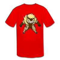 Character #18 Kids' Moisture Wicking Performance T-Shirt - red