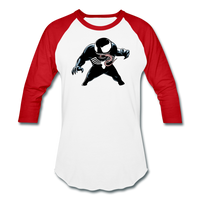 Character #19 Baseball T-Shirt - white/red
