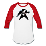 Character #19 Baseball T-Shirt - white/red