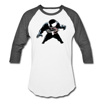 Character #19 Baseball T-Shirt - white/charcoal