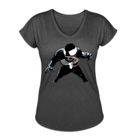 Character #19 Women's Tri-Blend V-Neck T-Shirt - deep heather