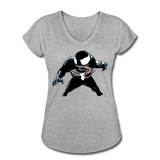 Character #19 Women's Tri-Blend V-Neck T-Shirt - heather gray